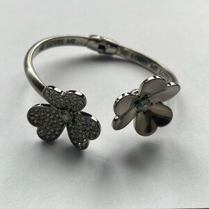 My Flat In London sliver clover bracelet
